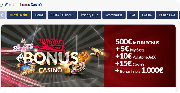 Bonus Eurobet Casinò Registrazione SPID
