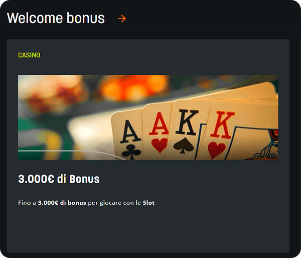 bonus registrazione SPID su Snai