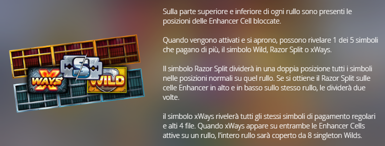 nolimit city funzionalità xways