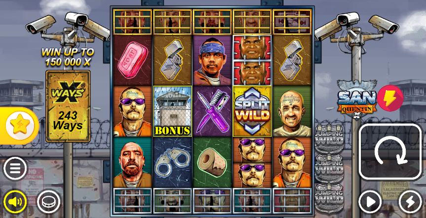 nolimit city slot san quentin xways