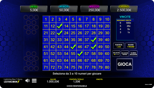 Giochi da Casinò Keno Immagine 1