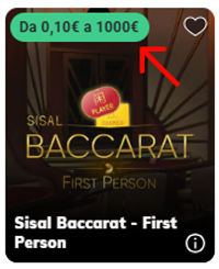 come trovare i limiti quando si gioca a baccarat