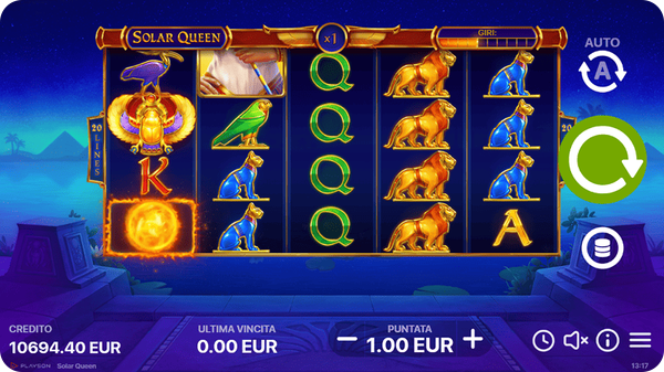 slot playson solar queen