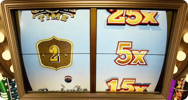 top slot nel game show crazy time