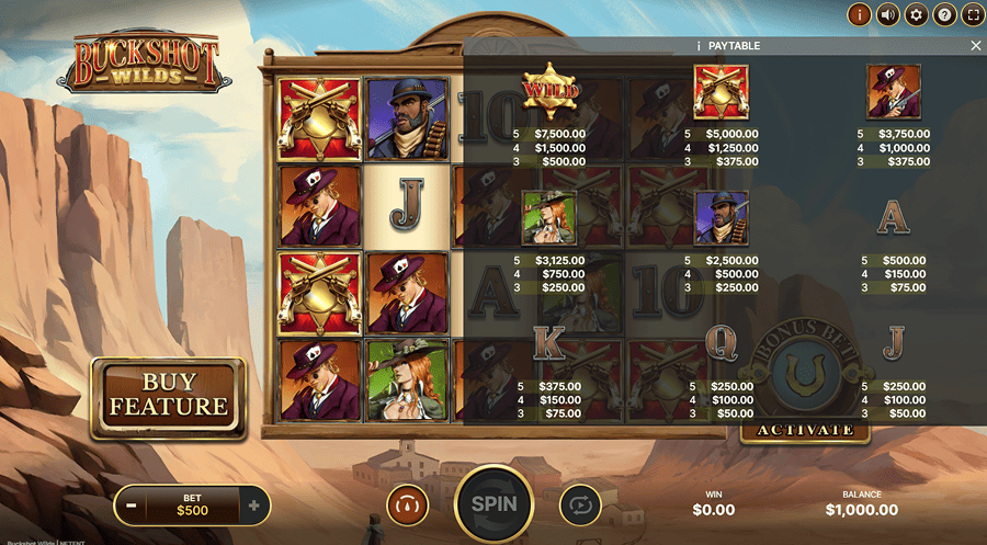 come capire se una slot ha un simbolo wild