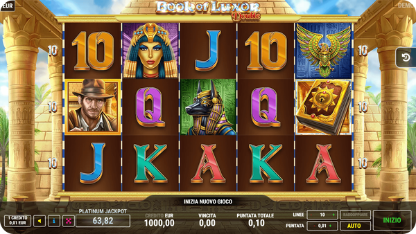fazi slot book of luxor deluxe