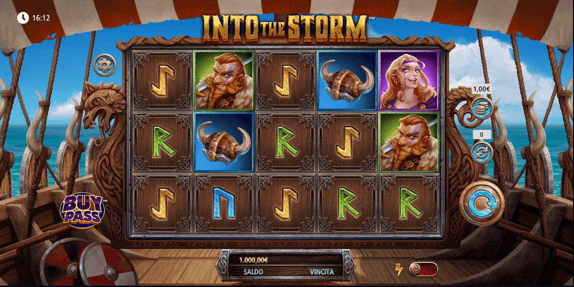 scientific games slot into the storm
