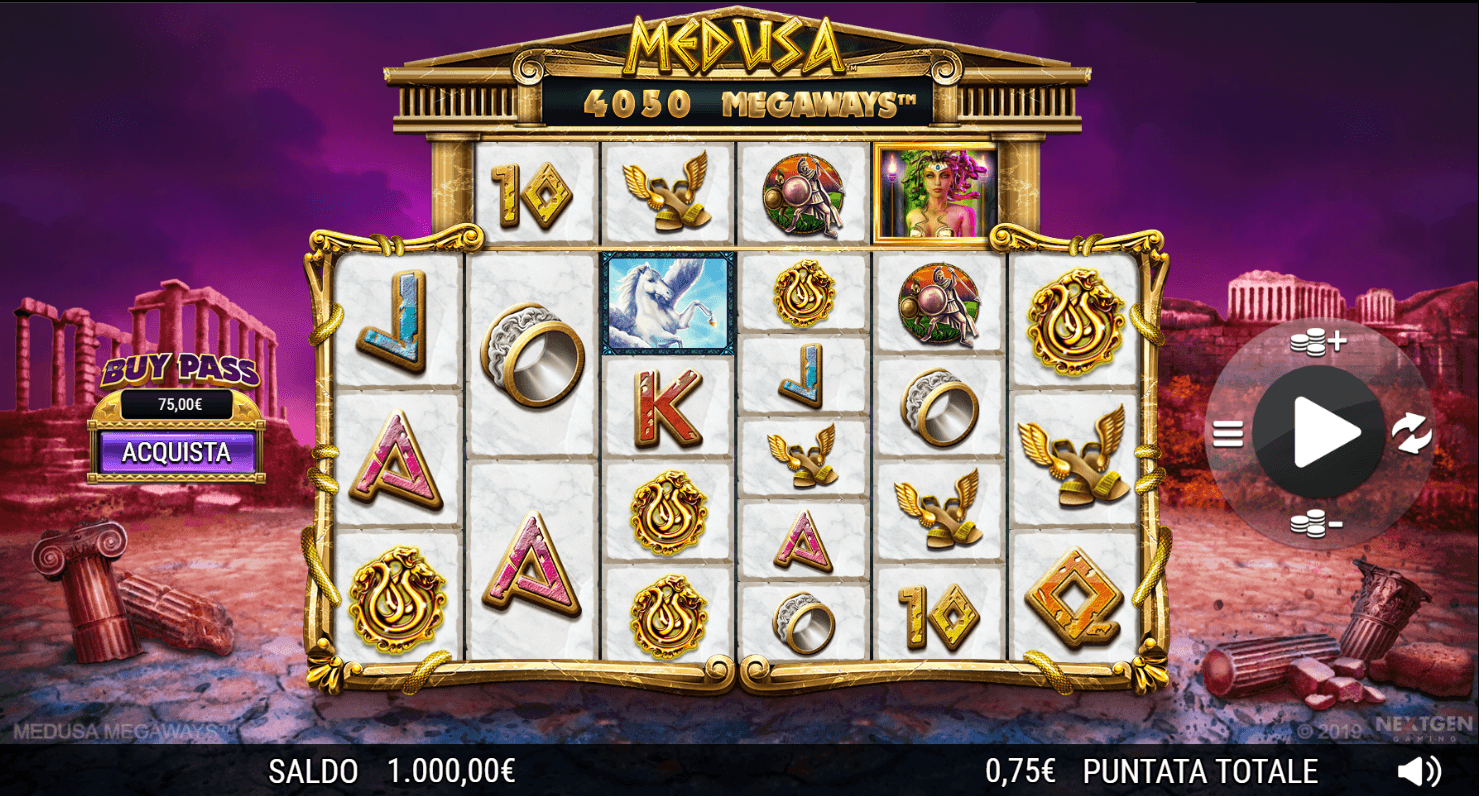 scientific games slot medusa megaways