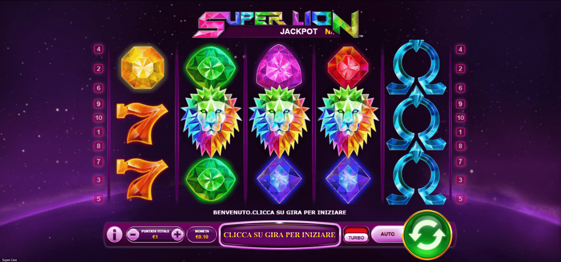 Skywind slot super lion