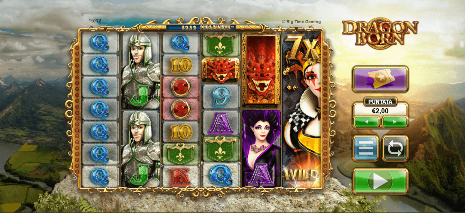 big time gaming slot dragon born