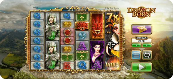 big time gaming slot dragon born