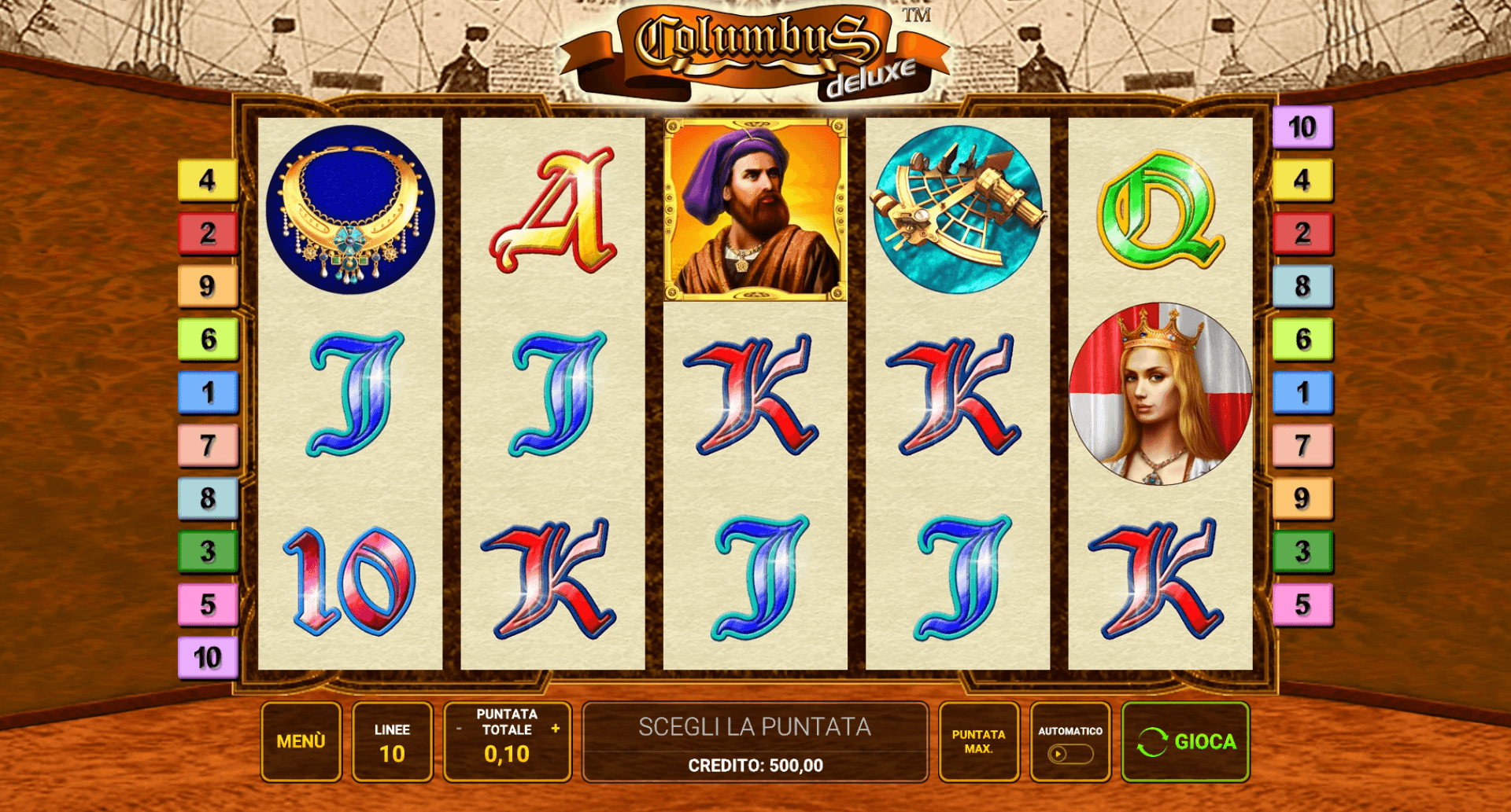 novomatic slot columbus deluxe