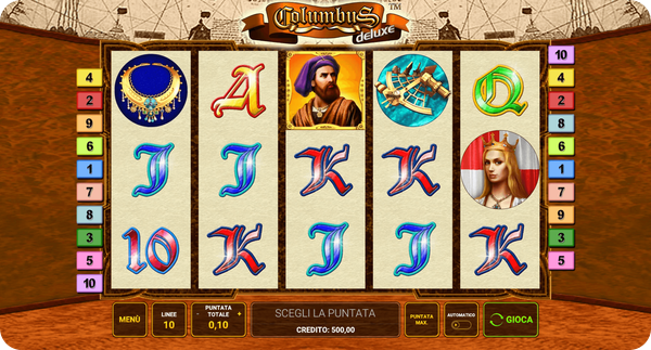 novomatic slot columbus deluxe