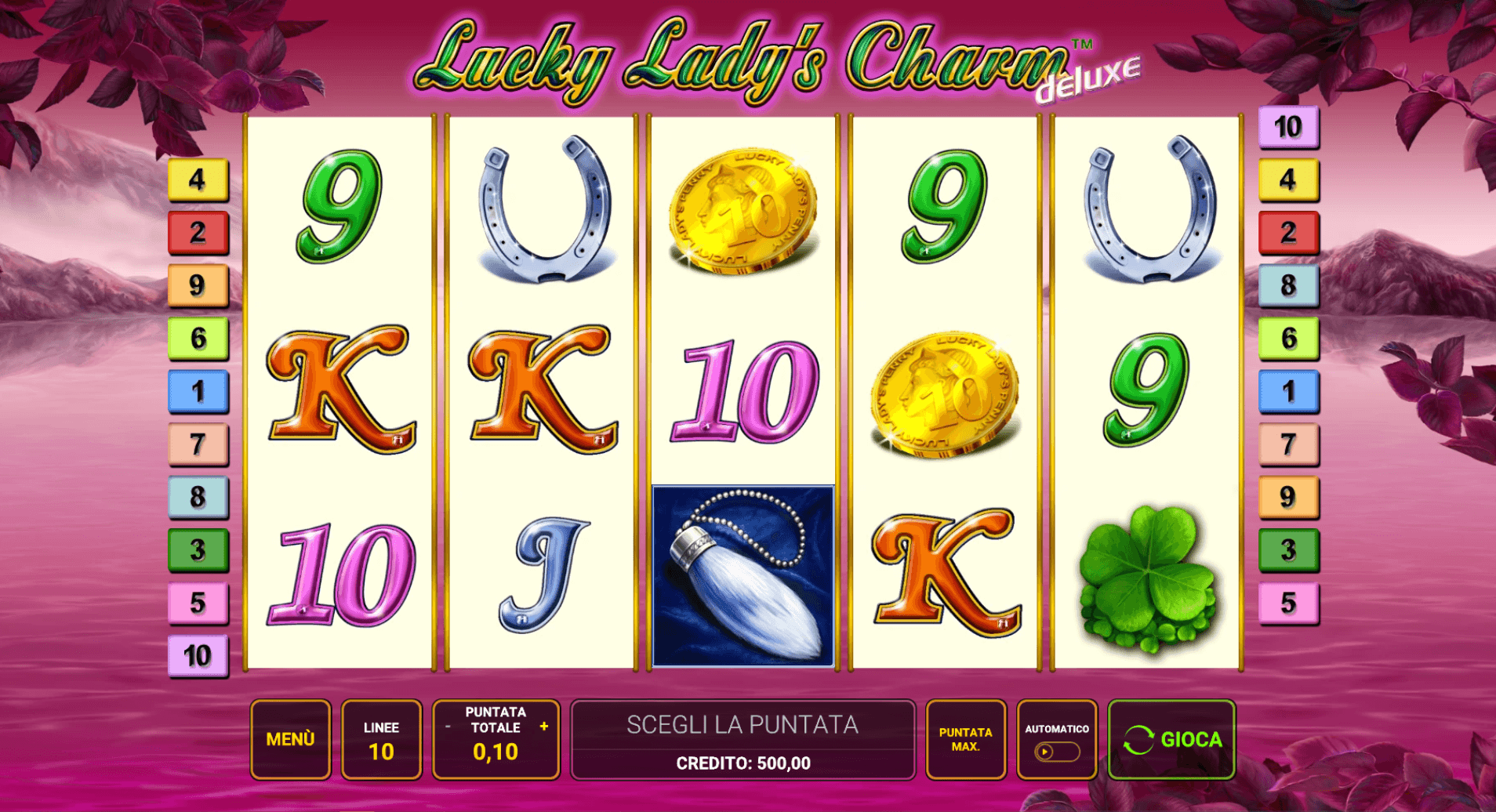 novomatic slot lucky ladys charm deluxe