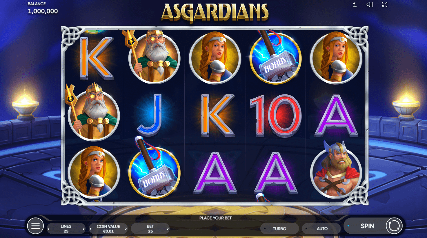 endorphina slot asgardians