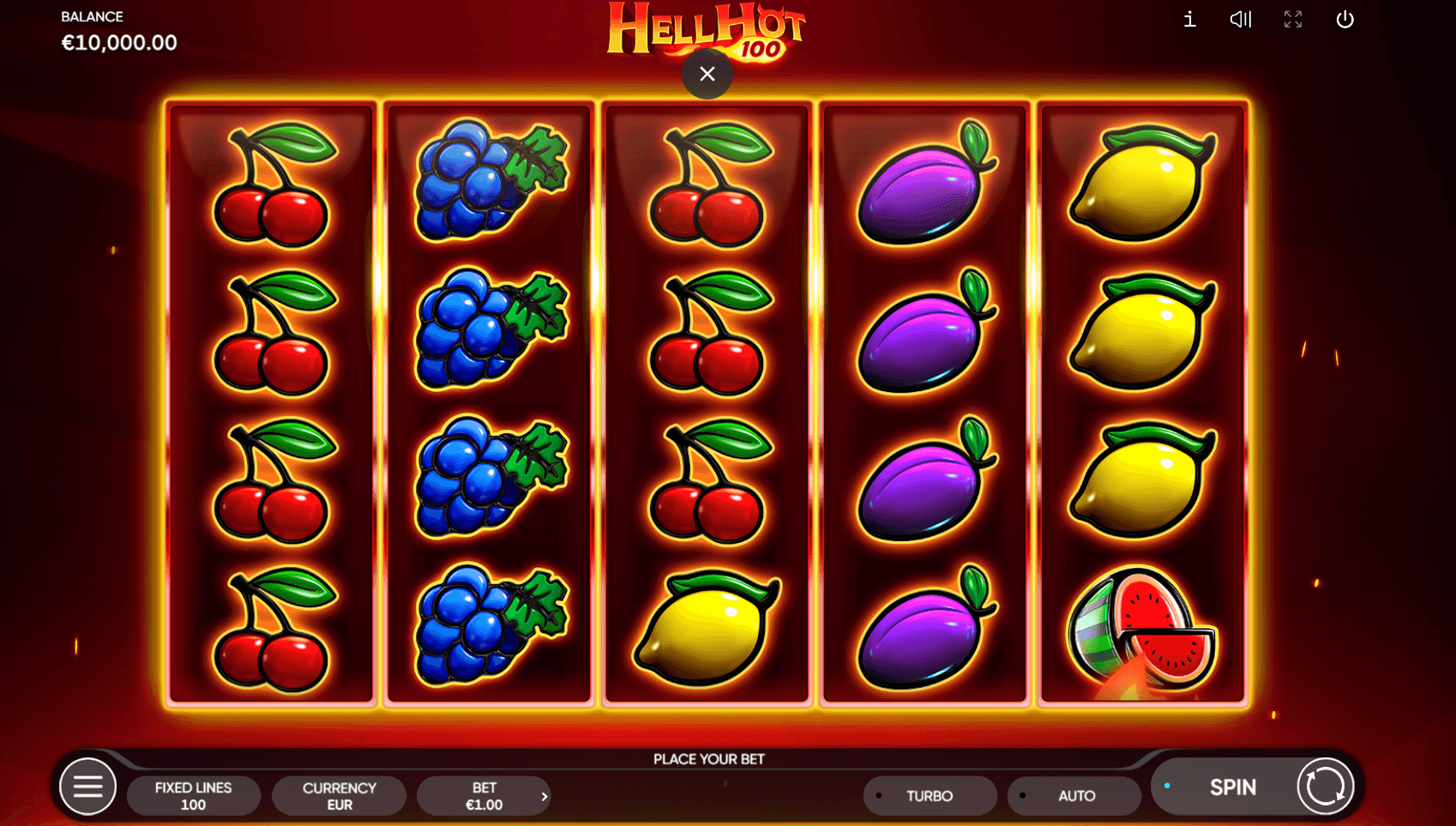 endorphina slot hell hot 100