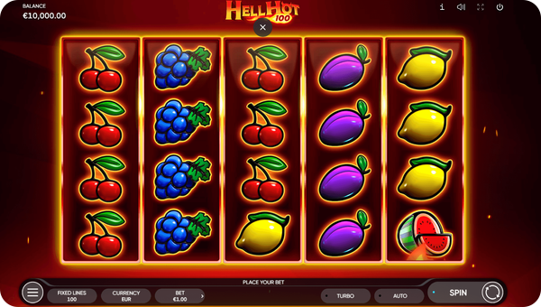 endorphina slot hell hot 100