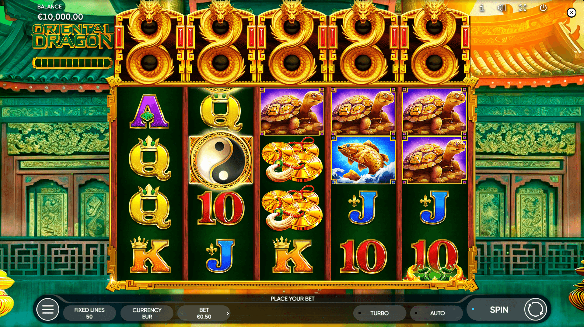 endorphina slot oriental dragon