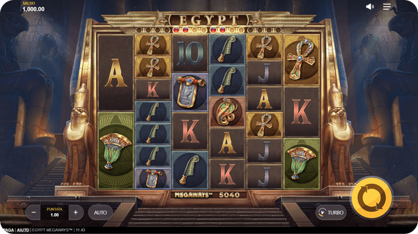 red tiger gaming slot egypt megaways