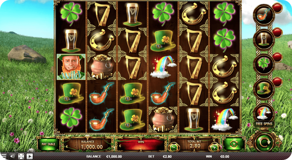 red- rake gaming slot 1st of the irish