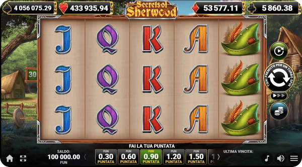secrets of sherwood slot machine a 30 linee di pagamento